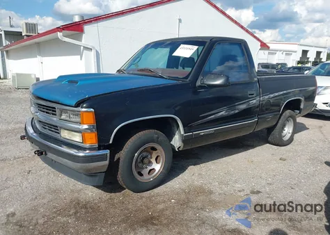 1997 Chevrolet C1500 Fleetside from USA, damaged, VIN 1GCEC14M6VZ132831